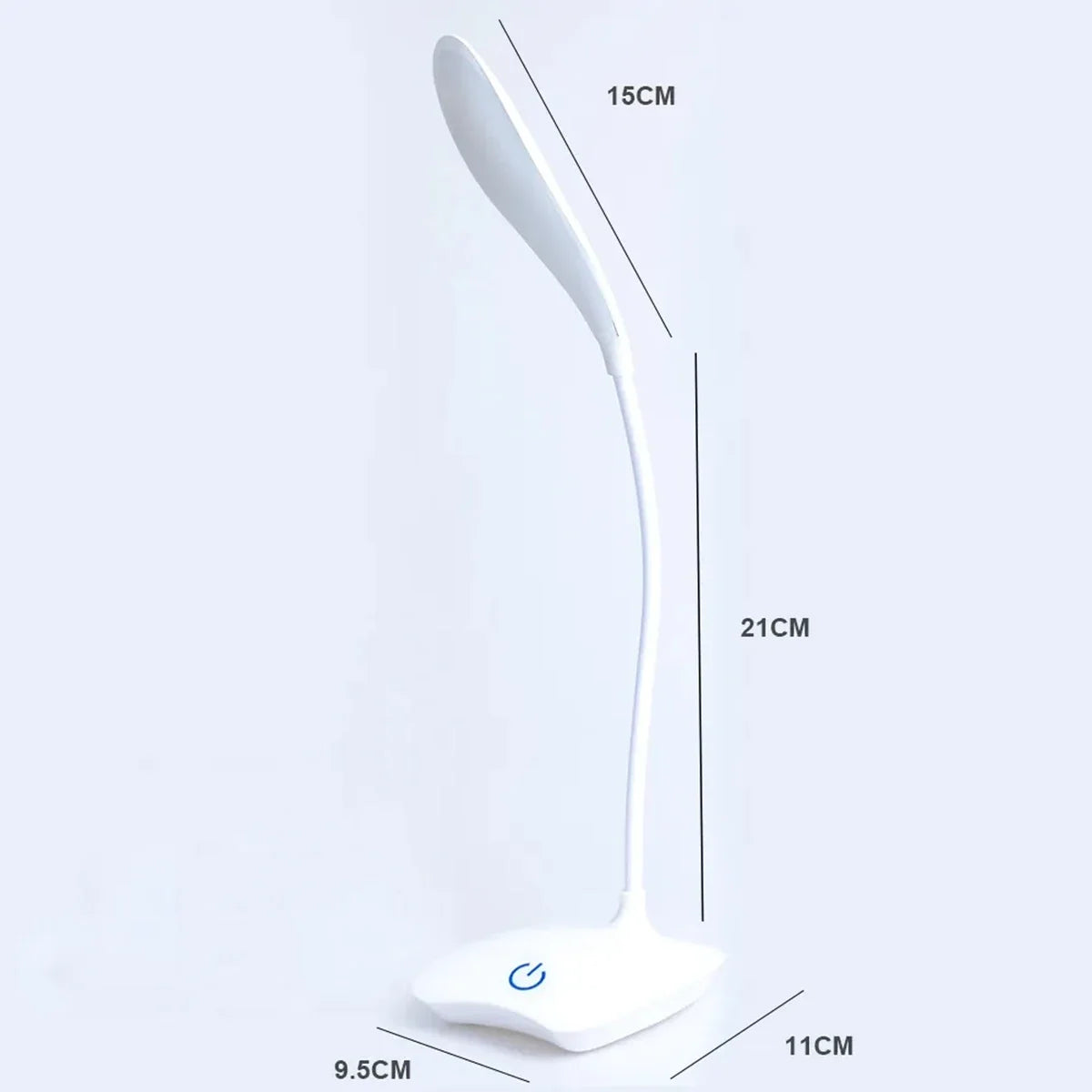 LED Reading Desk Lamp Portable Desk Lamp USB Charging Table Light Touch Dimming Learn Eye Protection Light Room Office Lighting