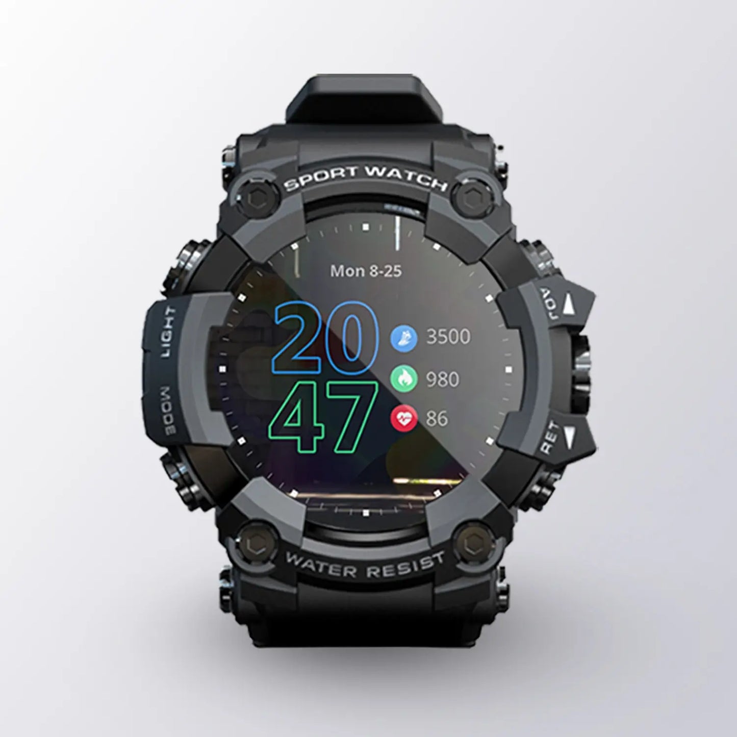 Fitness Tracker Smart Watch for Men Heart Rate Monitor Blood Pressure Smart Watch Suitable for Android IOS