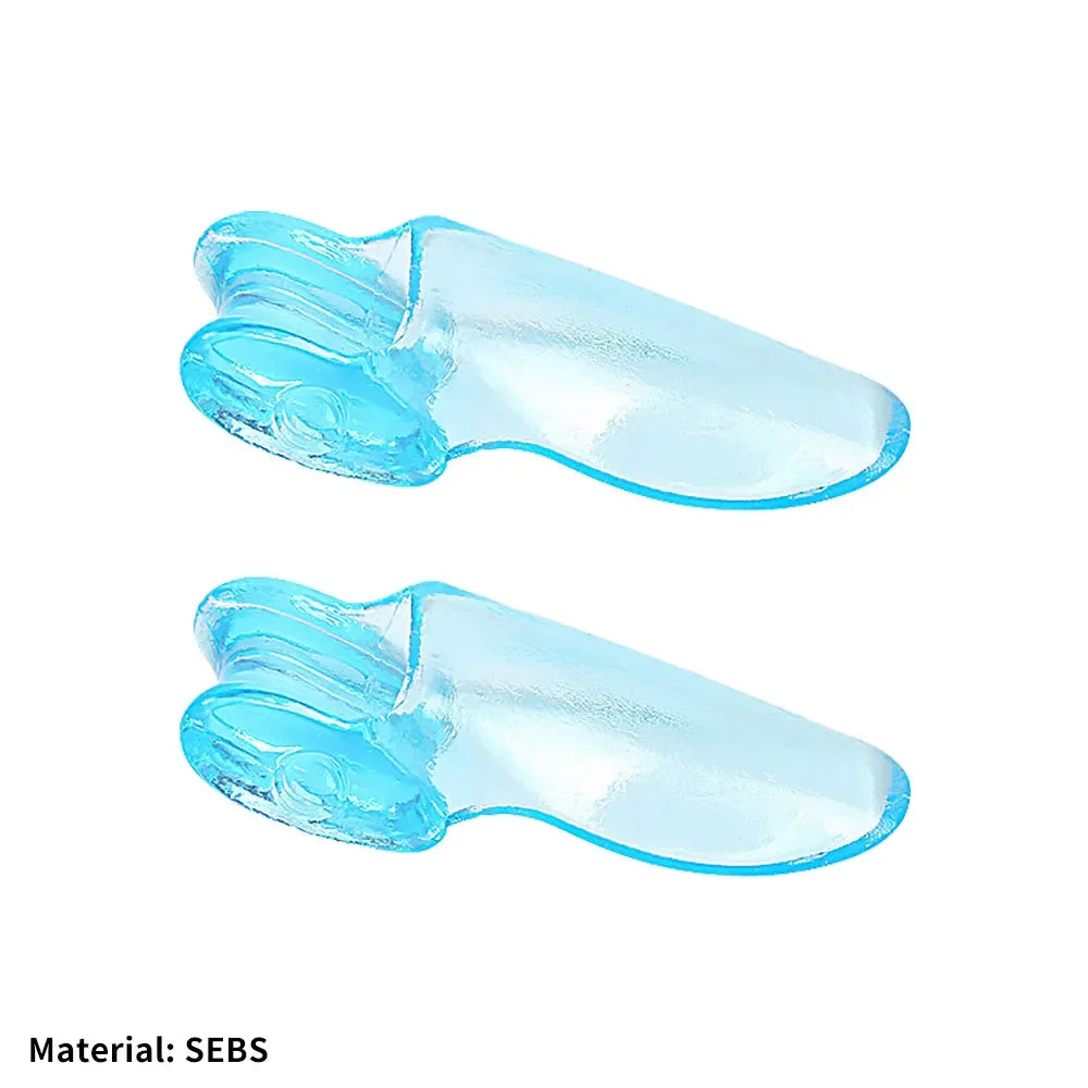 Get Relief from Bunions with 2pcs Soft Big Toe Corrector - Perfect for Night and Home Use, Long-term Comfort