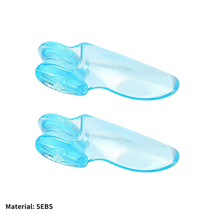 Get Relief from Bunions with 2pcs Soft Big Toe Corrector - Perfect for Night and Home Use, Long-term Comfort