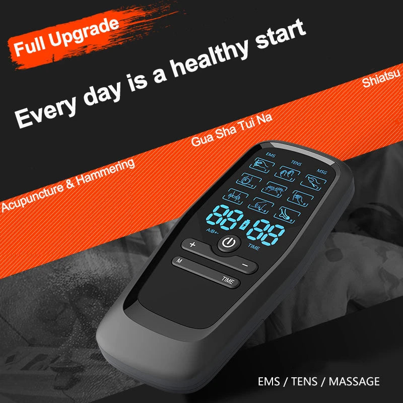 Physiotherapy Tens Muscle Stimulator Electric Acupuncture Body Massage Digital Slimming Machine Electro Stimulator