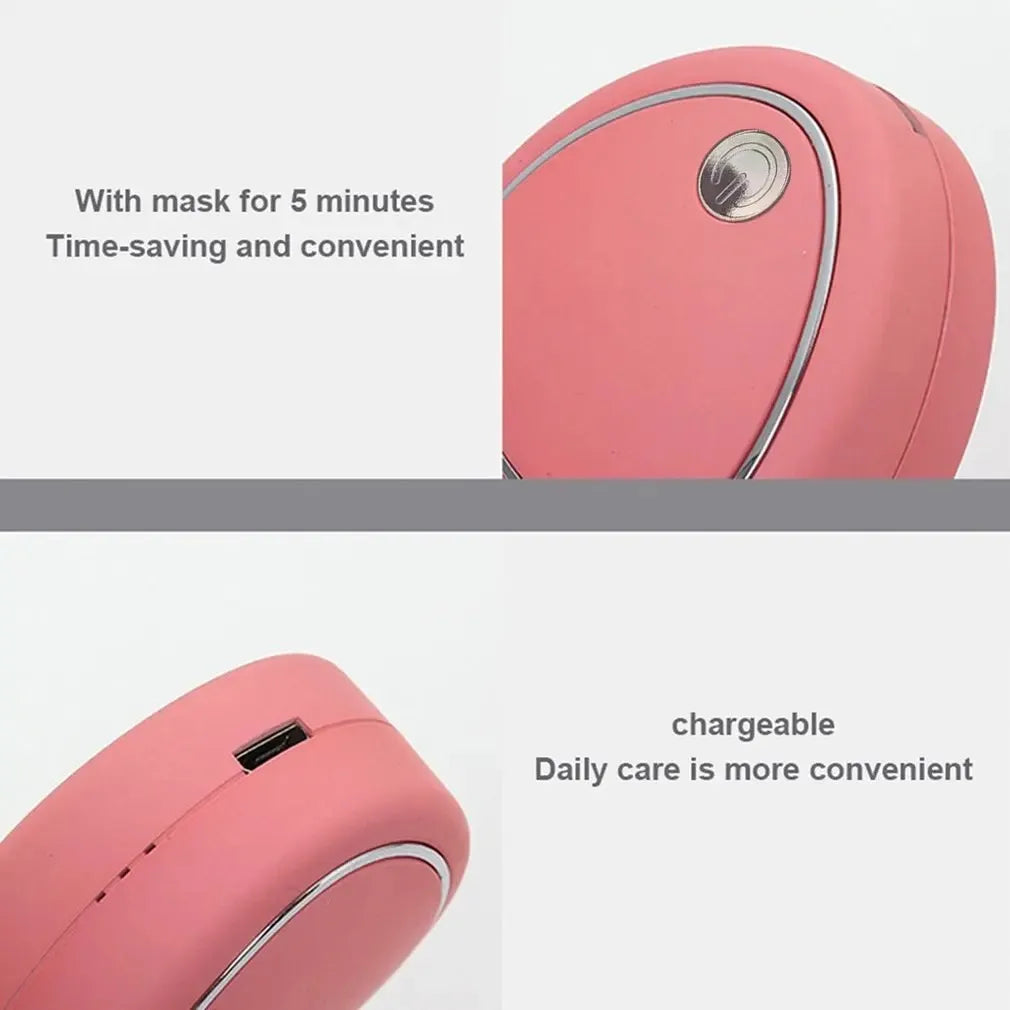 Levantamiento Facial Con Microcorriente Antiarrugas, Microcurrent Facial Device, Microcurrent Face Lift Machine, Dispositivo De