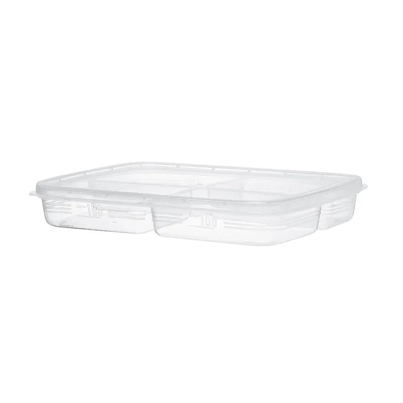 Refrigerator Preservation Box Transparent Double-layer Sealed Box Vegetable Fruit Spring Onion Ginger Garlic Food Grade Drain