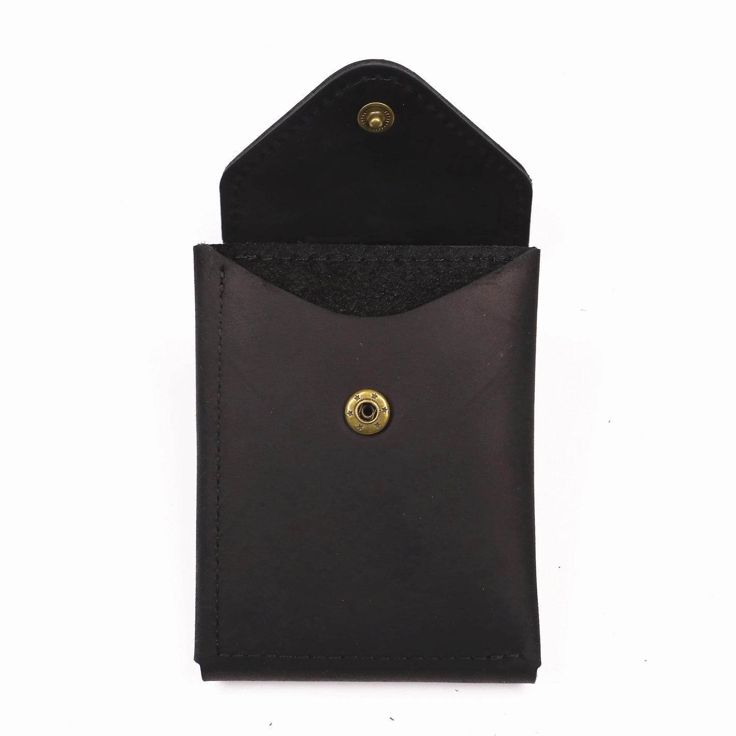 Genuine Leather Wallet For Men Male Real Cowhide Short Slim Minimalist Men's Cash Wallet Credit Card Holder With Flap Closure