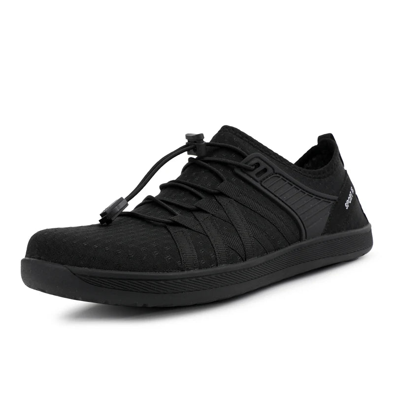 New Minimalist Shoes for Men Wide Toe Barefoot Casual Sneakers Women Mesh Breathable Unisex Sneakers Lightweight Walking Shoes