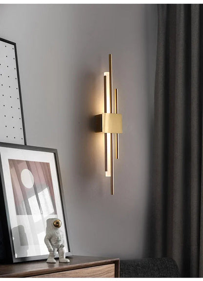 Nordic Led Wall Lamp Indoor Lighting Bathroom Wall Sconces Light Fixture Living Room Corridor Bedroom Decoration Wall Lights
