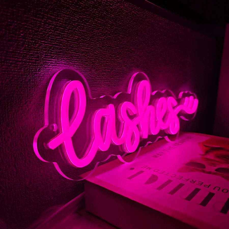 Beauty Salon Led Neon Sign, Used For Wall Decor, Usb Powered, Used For Beauty Salons, Nail Shops, Dressing Room Wall Lamps.