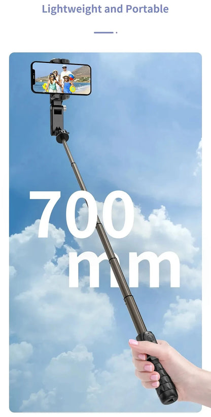 360 Rotation Following Shooting Mode Gimbal Stabilizer Selfie Stick Tripod Gimbal Phone Smartphone Live Photography
