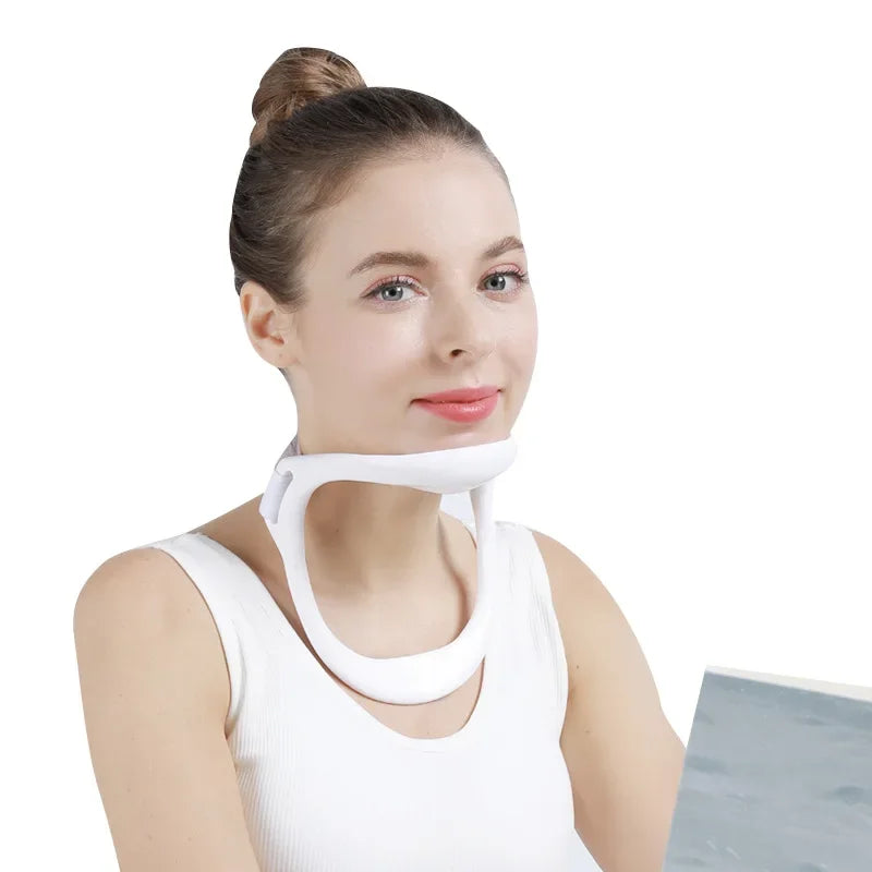 Neck Stretcher Posture Corrector Neck Brace Support Improve Pain Caused Girth Adjustable Correct Effectively Stretcher