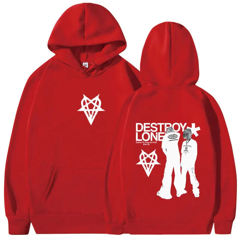 Men Fashion Hoodies Men Women Hooded Sweatshirts Fashion Hip Hop Casual Pullovers Autumn Boys Girls Black Streetwear Hoodie