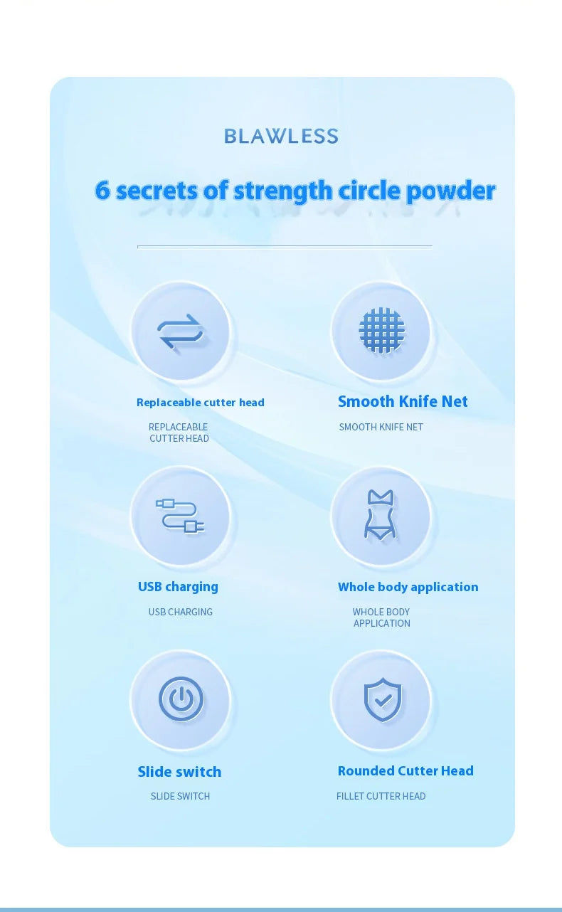 Electric Hair Trimmers for Women Waterproof Razor Painless Private Body Hair Removal Device shaver Bikini Arm Leg Face Shaving