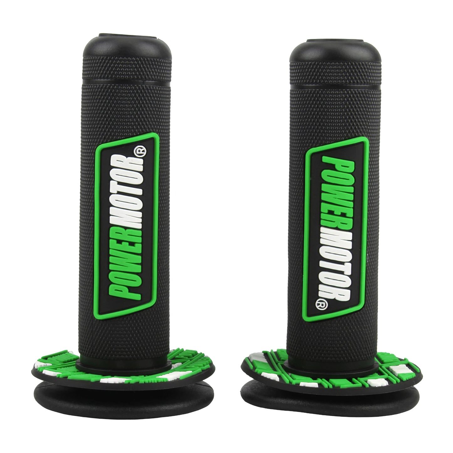 PowerMotor Motorcycle Grips Gel Anti-slip Wear-resistant Shock-absorbing Handle Rubber ATV Scooters Motocross Handle Accessories