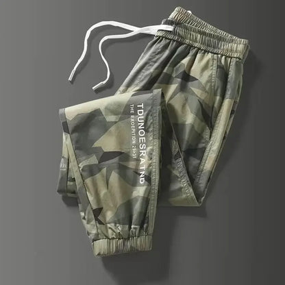 Men's Cargo Pants Work Wear Camo Camouflage Male Trousers Grey Black Baggy Designer Long Slacks Street Oversize Aesthetic New In