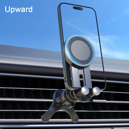 Magnetic Phone Mount for Car Compatible for Magsafe Car Mount, Not Blocking Air Vent, Strengthen Magnetic Car Phone Holder