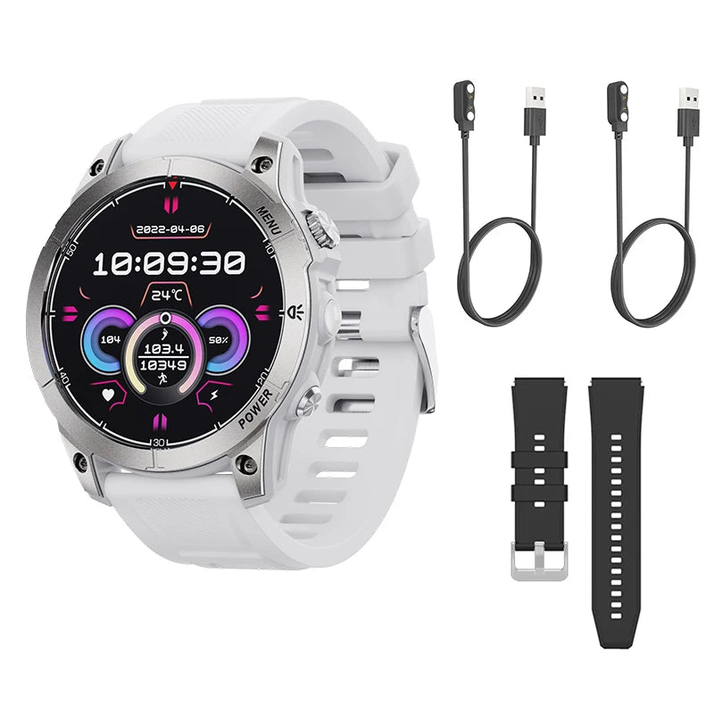 Smart Watch Man Fitness Tracker Miltary Connected NFC Compass Aiweile AW45 Sport Bluetooth Call Siri Dialing Korean Hebrew Games