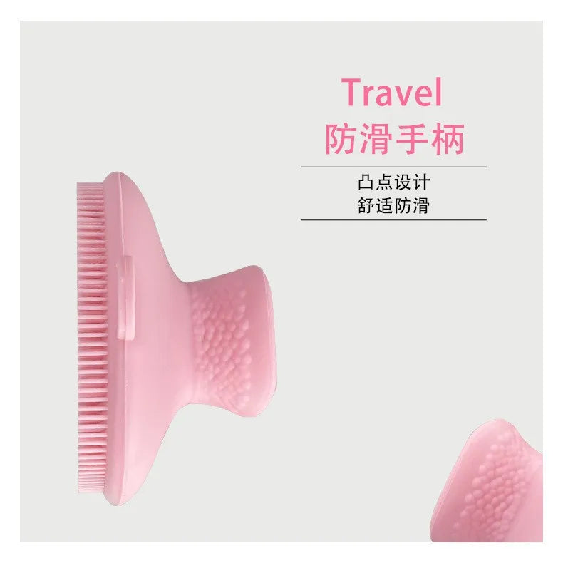 Silicone Face Scrubber for Men and Women Facial Cleansing Brush Silicone Face Wash Brush Manual Cleansing Skin Care Face Brushes