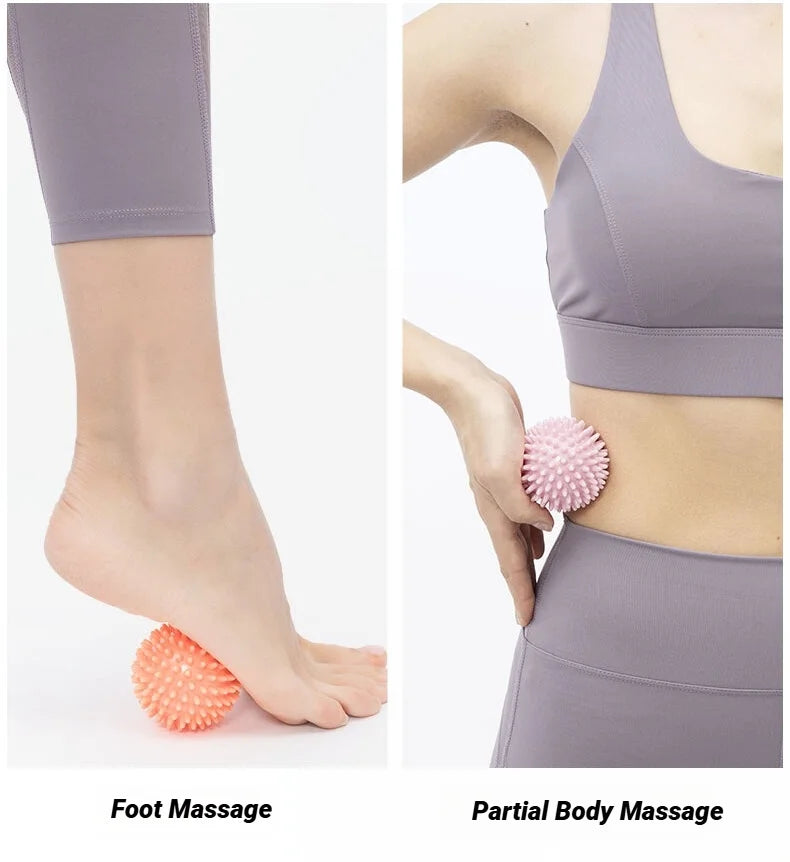 6CM Sport Massage Ball Myofascial Release Massager Spiky Deep Tissue Trigger Point Muscle Recovery Pain Relief Durable Hedgehog