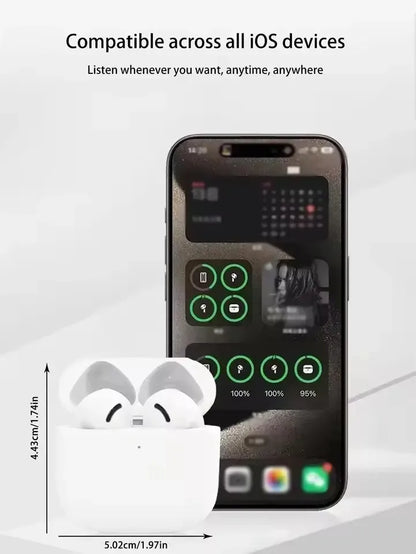 TWS Wireless Bluetooth Earphones ANC Noise Reduction earbuds With Microphone