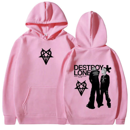 Men Fashion Hoodies Men Women Hooded Sweatshirts Fashion Hip Hop Casual Pullovers Autumn Boys Girls Black Streetwear Hoodie