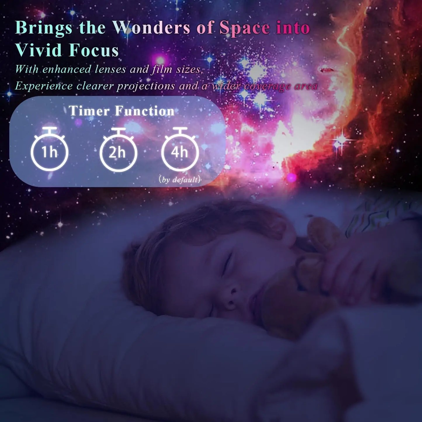 Bedroom Galaxy Projector Pro, Home Planetarium Projector Lamp Star Projector Pro Kids Adult Room Decoration with Timer Bluetooth