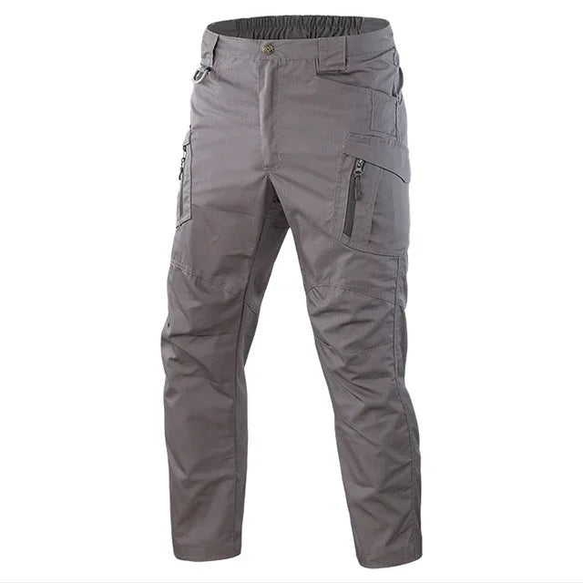 Mens Cargo Pants Multi Pocket Casual Training Pants Waterproof Wear Resistant City Work Trousers Outdoor Overalls Bottoms