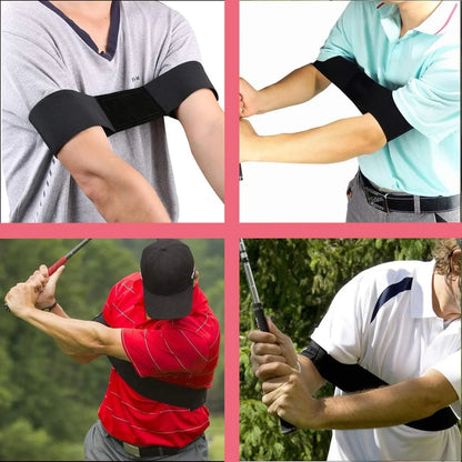 Golf Swing Trainer Posture Corrector Band for Beginners Arm Hand Motion Exercise Tension Elastic Fitness Equipmen
