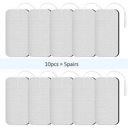 Physiotherapy Tens Electrode Pads Conductive Gel Therapeutic Pulse Pressure Electrical Compex Muscle Stimulator Massage Patches