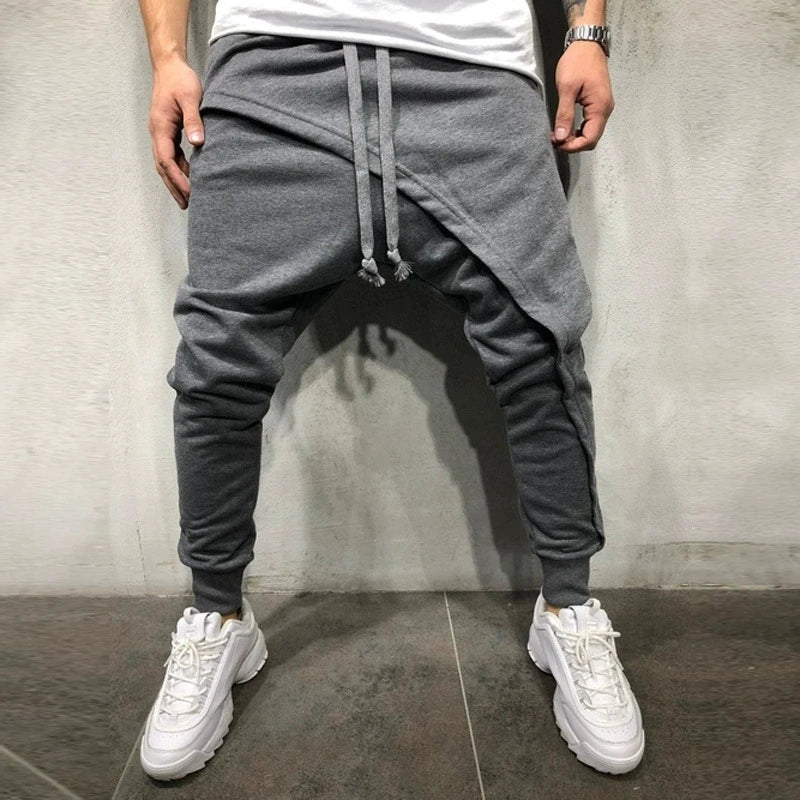 Men Cargo Pants Streetwear  Hip Hop Track Pants Male Medieval Pant Fashion Trousers Multi Colors Pocket Pants Sweatpants