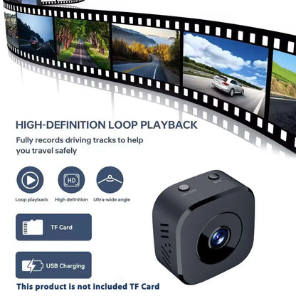 Security Camera HD Mini Full Color Night Vision High Definition WiFi Monitor Waterproof Motion Detect Surveillance Smart Home