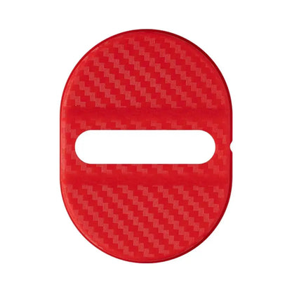 Universal Car Door Lock Protective Cover 4PCS Self-adhesive Car Decorative Accessories Car Door Lock Anti Rust Sleeve