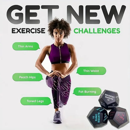 Fitness Game Dice PU Foam 12 Sides Rounded Numbers DiceEnjoy New Exercise Methods Anywhere Add Surprise Fun To Fitness Routine