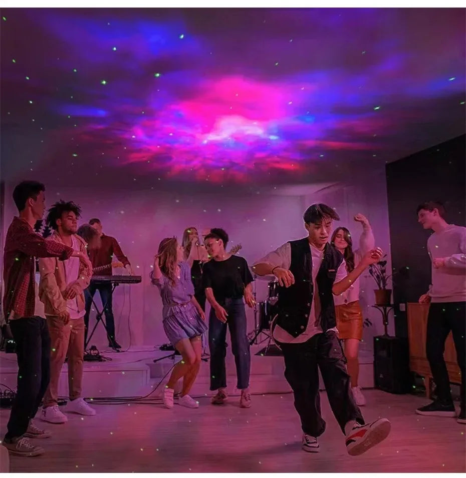 Galaxy Star Projector Night Light Astronaut Space Ceiling LED Lamp for Bedroom Home Decor Kids Gift - Starry Nebula Projector