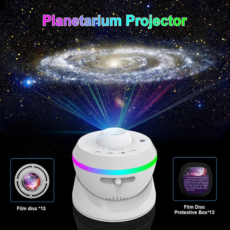 Galaxy Projector Lights Star Lamp with Meteor Effects and Timer LED Space Galaxy Lamp Room Decor for Adults Kids Christmas Gift