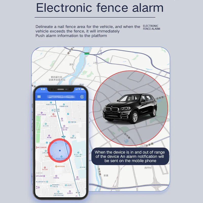 GF07 Magnetic Mini GPS Tracker Real-Time Vehicle Locator Car Pet Tracking Device Compact Portable GPS Locator Position APP