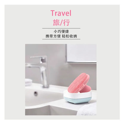 Silicone Face Scrubber for Men and Women Facial Cleansing Brush Silicone Face Wash Brush Manual Cleansing Skin Care Face Brushes