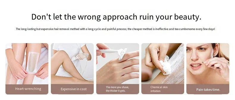 HOMEFISH Lipstick-Shaped Electric Hair Remover Eyebrow Shaper Women's Hair Removal Device Mini Facial Hair Removal Instrument