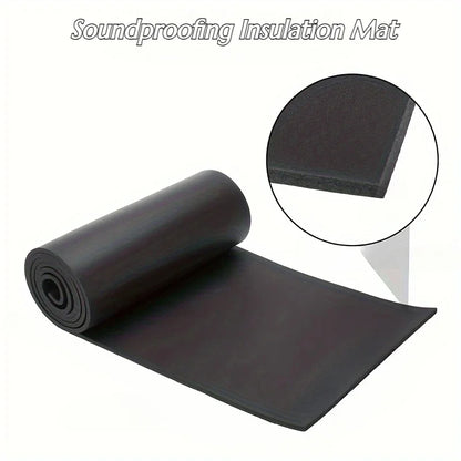 Self-adhesive Rubber Foam Roll Versatile Soundproofing Insulation Easy-Cut for DIY Ideal for Roofs Cars Furniture Protection