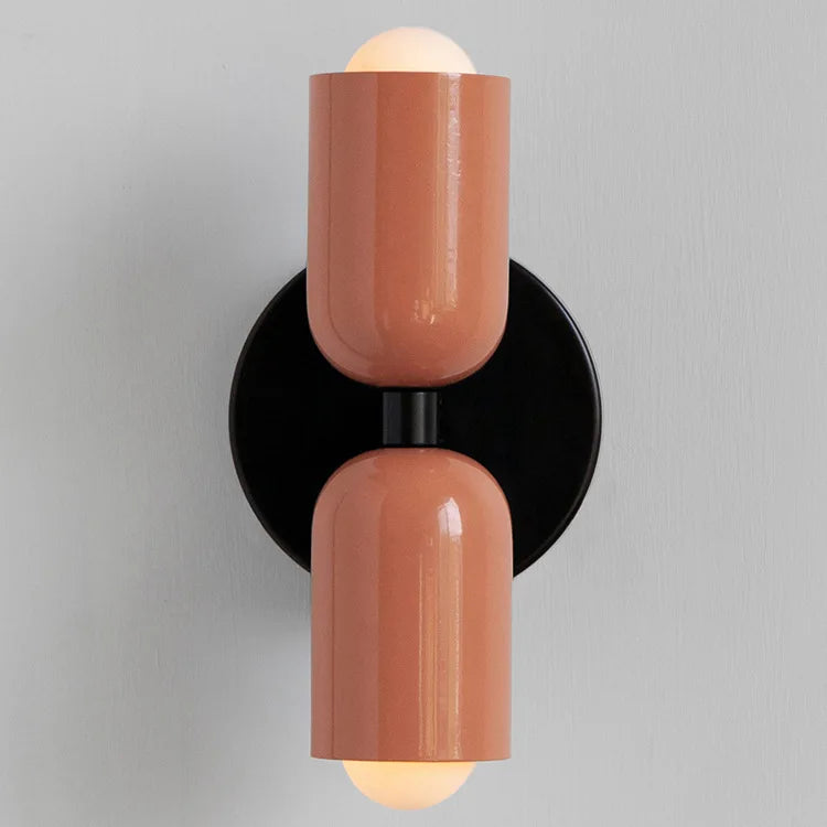 Nordic Wall Lamp LED Simple Macaron wall light Home Indoor Lights Bedroom Bedside Study Living Room Decoration Lighting Fixtures