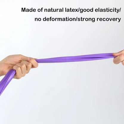 Yoga Sport Resistance Bands Pilates Training Fitness Exercise Gym Elastic Band Physical Therapy Stretching Strength Training