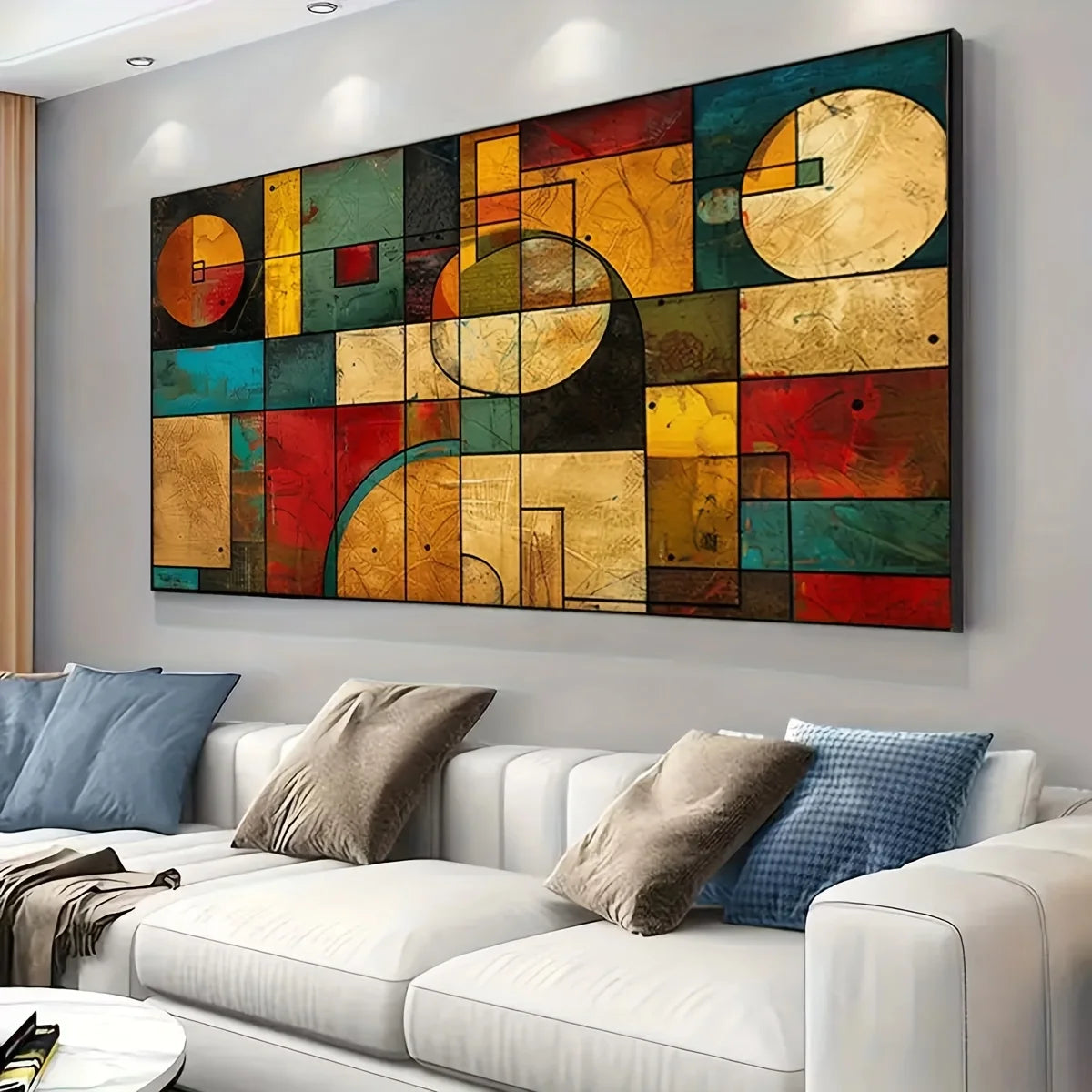 A modern abstract canvas art print, art decoration style ink wall hung poster, suitable for decoration in living rooms, bedrooms