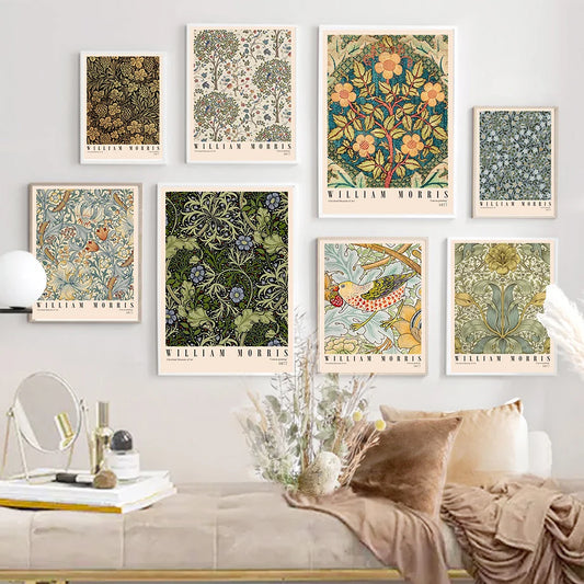 Wall Art Canvas Painting Nordic Posters Prints Modern Style Animal Botanical Vintage Wall Pictures For Living Room Home Decor