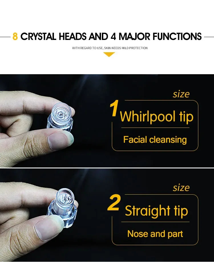 microdermabrasion aqua Facial Peeling tips Hydra Dermabrasion machine Tips
