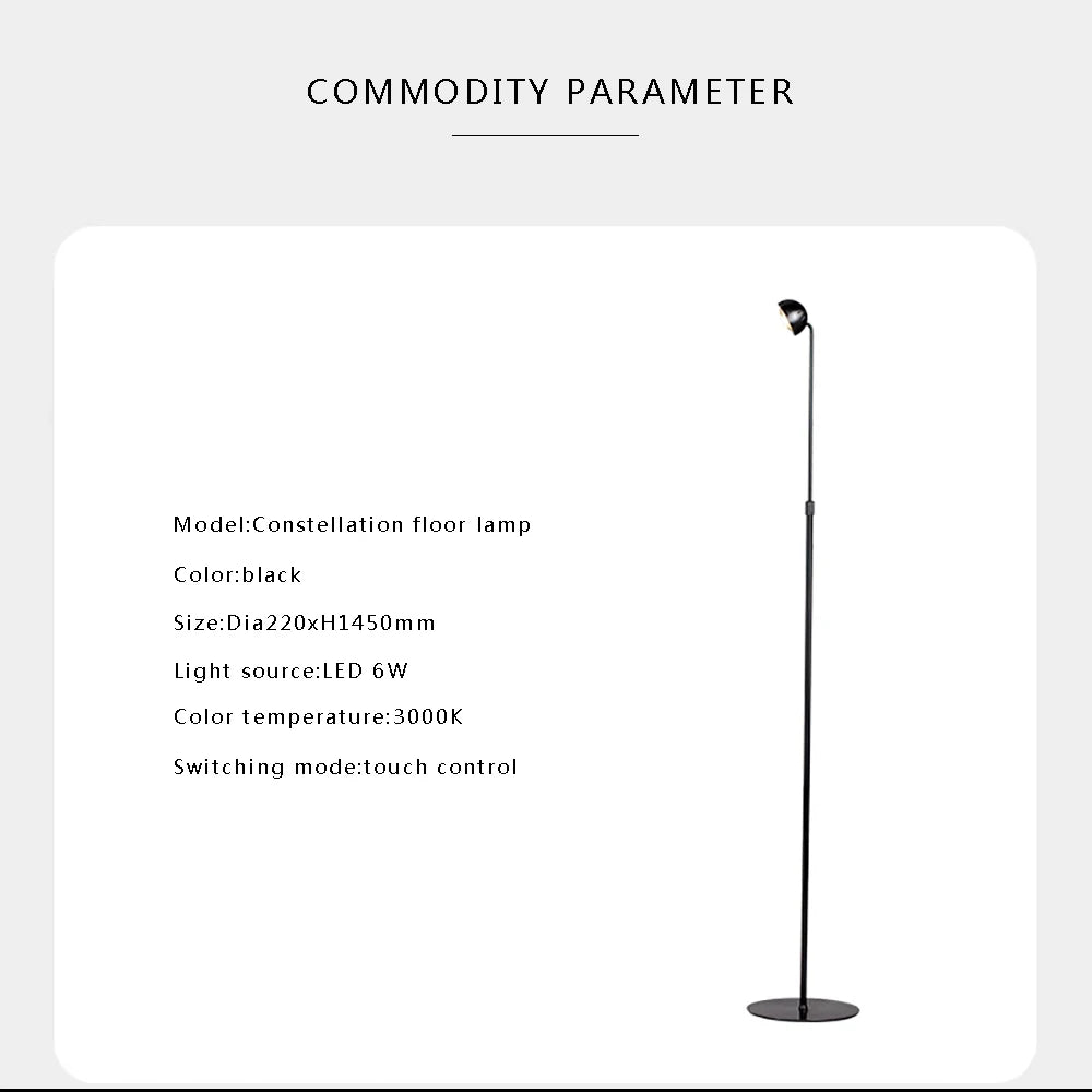 Sun Set Floor Lamp Minimalist Living Room Corner Lamp Bedroom Bedside Cafe Hotel Indoor Decor LED Atmosphere Tall Standing Lamp