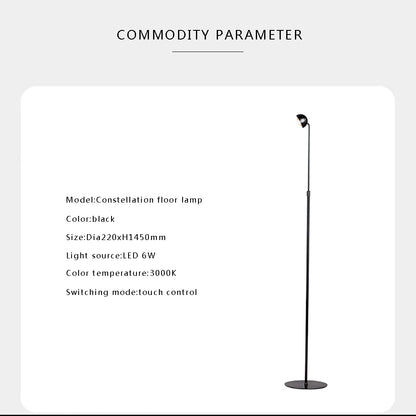 Sun Set Floor Lamp Minimalist Living Room Corner Lamp Bedroom Bedside Cafe Hotel Indoor Decor LED Atmosphere Tall Standing Lamp