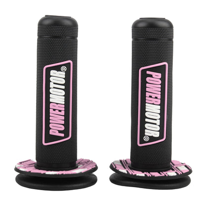 PowerMotor Motorcycle Grips Gel Anti-slip Wear-resistant Shock-absorbing Handle Rubber ATV Scooters Motocross Handle Accessories