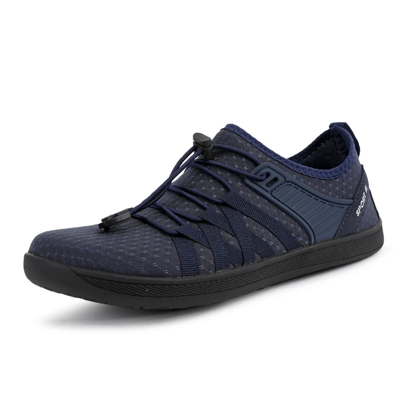 New Minimalist Shoes for Men Wide Toe Barefoot Casual Sneakers Women Mesh Breathable Unisex Sneakers Lightweight Walking Shoes