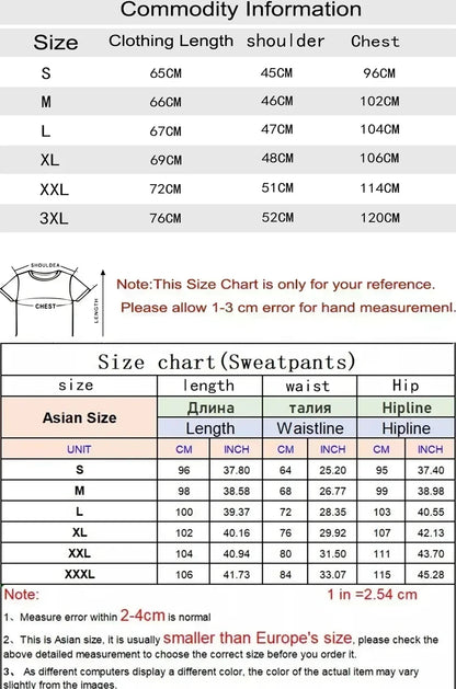 Men's and Women's Wrestling Sportswear Design - Cotton T-Shirt + Thin Pants - Training Fitness Combat and Boxing Clothing