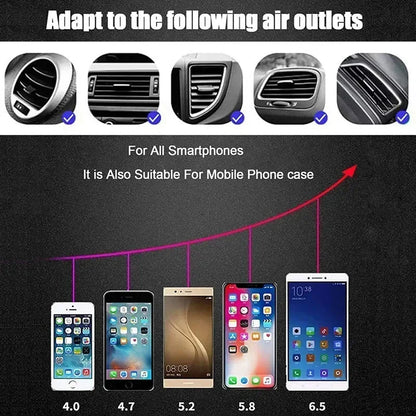 VIKEFON 30W Car Wireless Charger Car Phone Holder for iPhone 12 Pro Max 11 Pro X MAX 8 7 Plus Intelligent Infrared Phone Holder