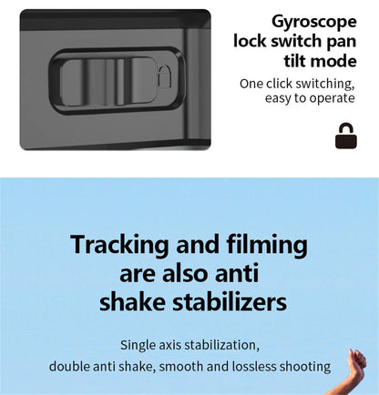 FANGTUOSI 2026 NEW Foldable Smartphone Handheld Gimbal Cellphone Video Record Vlog Stabilizer for iPhone 14 Xiaomi Huawei