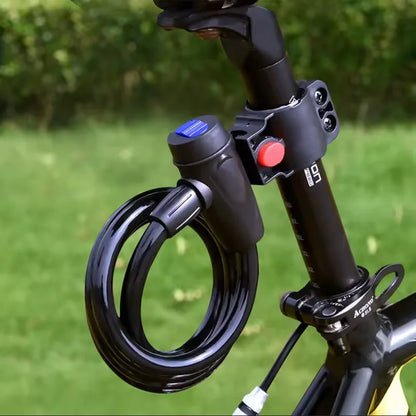 Heavy Duty Motorcycle Chain Lock 80cm Metal Anti Theft Bike Lock with 2 Keys for Maximum Security and Reinforcement of Bicycle